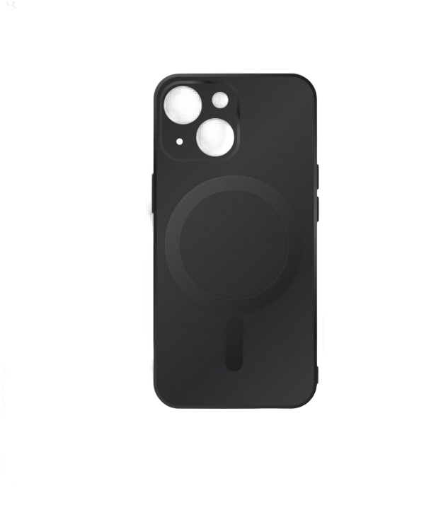 Чехол-крышка Everstone MagSafe Bari для Apple iPhone 14, черный
