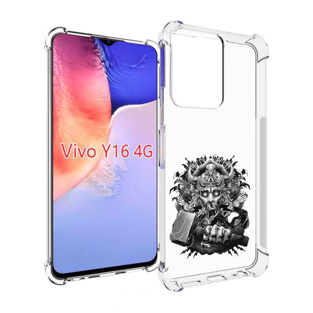 

Чехол MyPads злой тор для Vivo Y16 4G/ Vivo Y02S, Прозрачный, Tocco