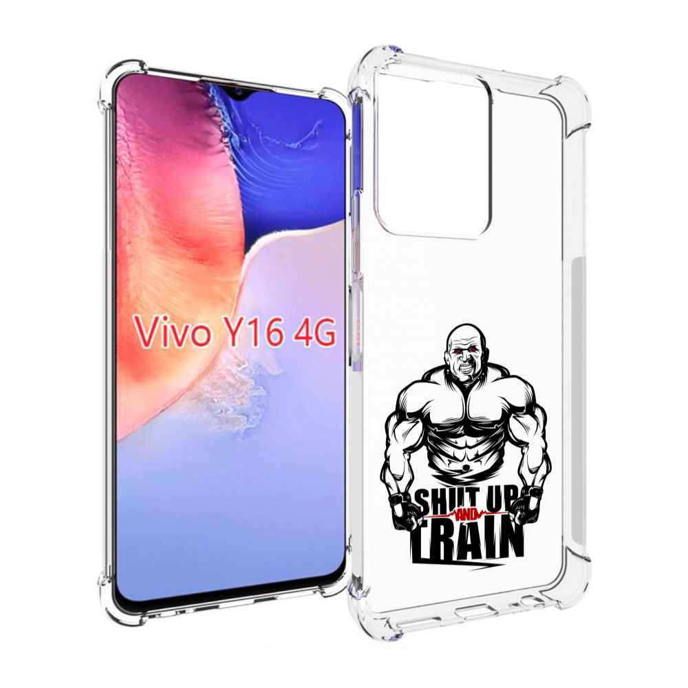 

Чехол MyPads здоровое тело для Vivo Y16 4G/ Vivo Y02S, Прозрачный, Tocco