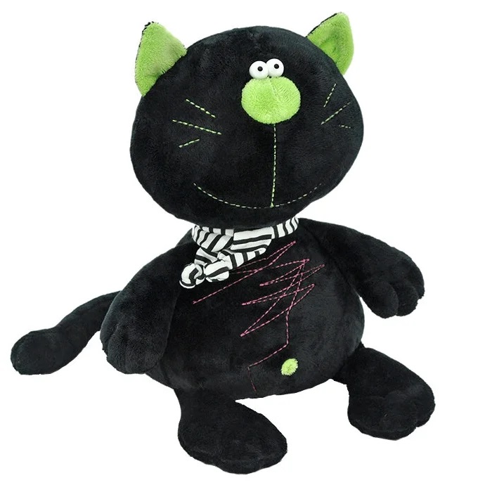 

Мягкая игрушка Orange Toys Кот Батон 30 см, черный MC2370/30A