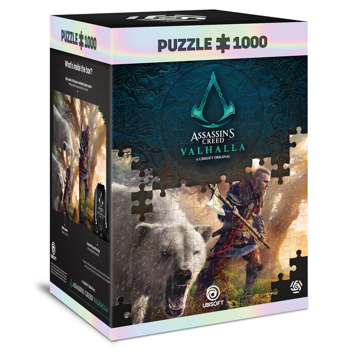 фото Пазл good loot assassin's creed valhalla eivor & polar bear, 1000 элементов