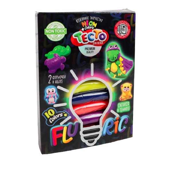 

Неоновое тесто для лепки Danko Toys Fluoric № 2