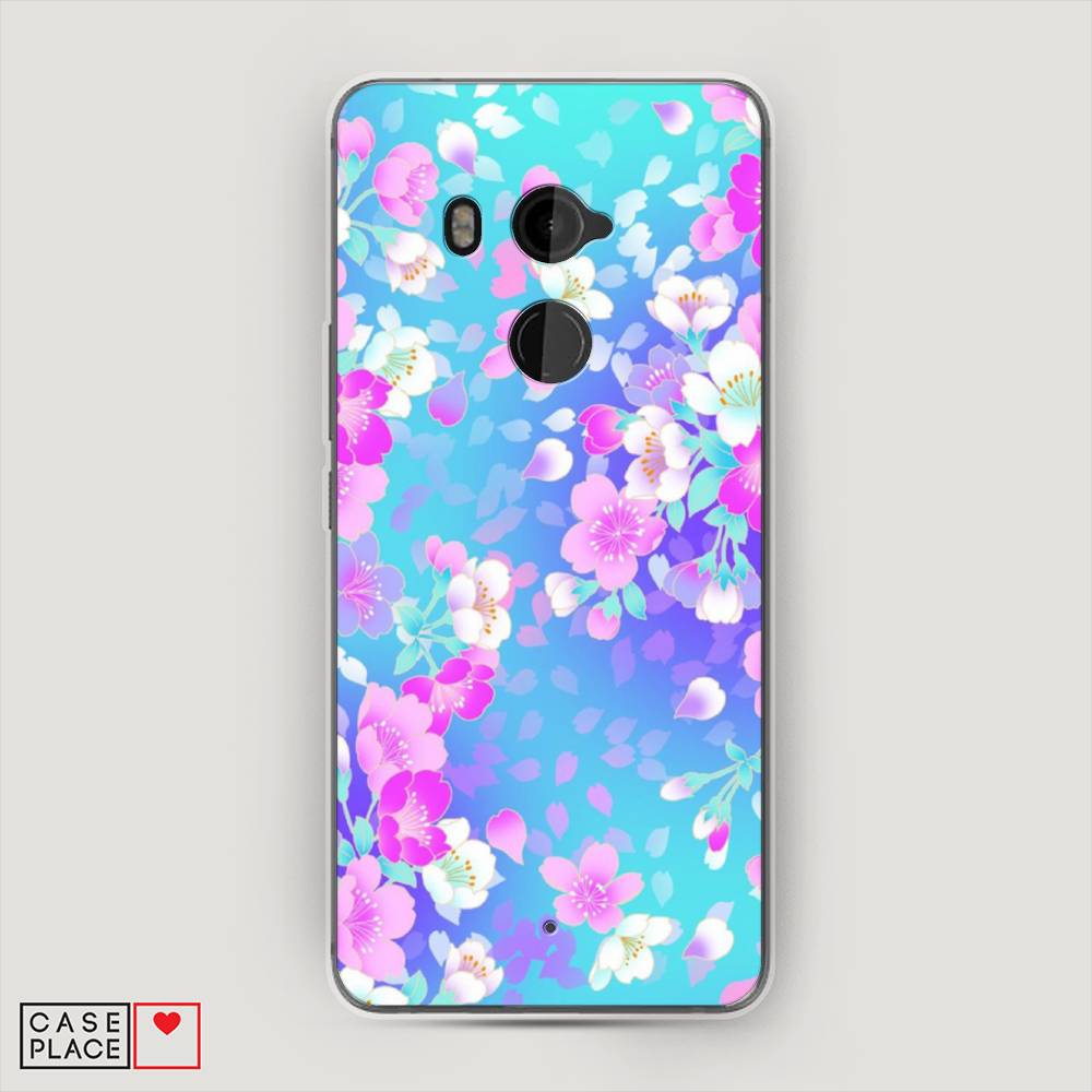 

Чехол Awog на HTC U11 Plus / Эйчтиси U11 Plus "Яблоневые цветы", Разноцветный, 102150-8