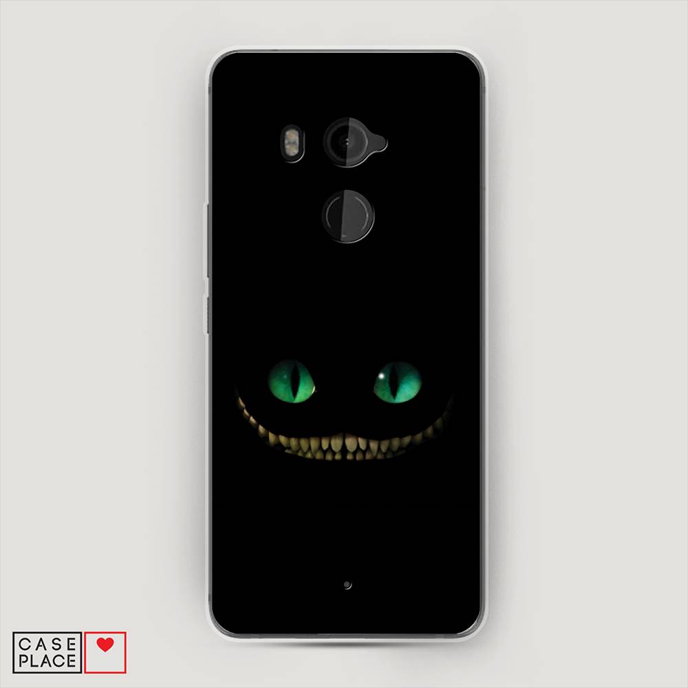 

Чехол Awog на HTC U11 Plus / Эйчтиси U11 Plus "Зеленоглазый чеширский кот", 102150-10