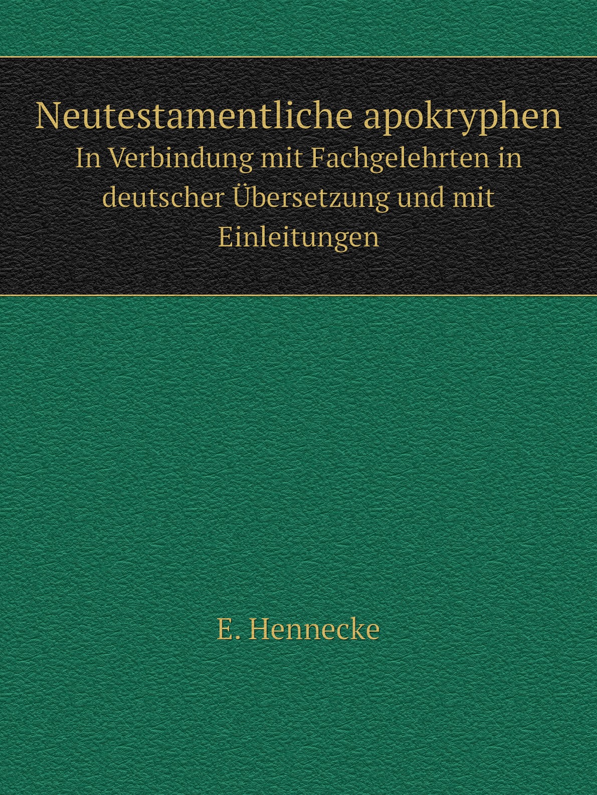 

Neutestamentliche apokryphen