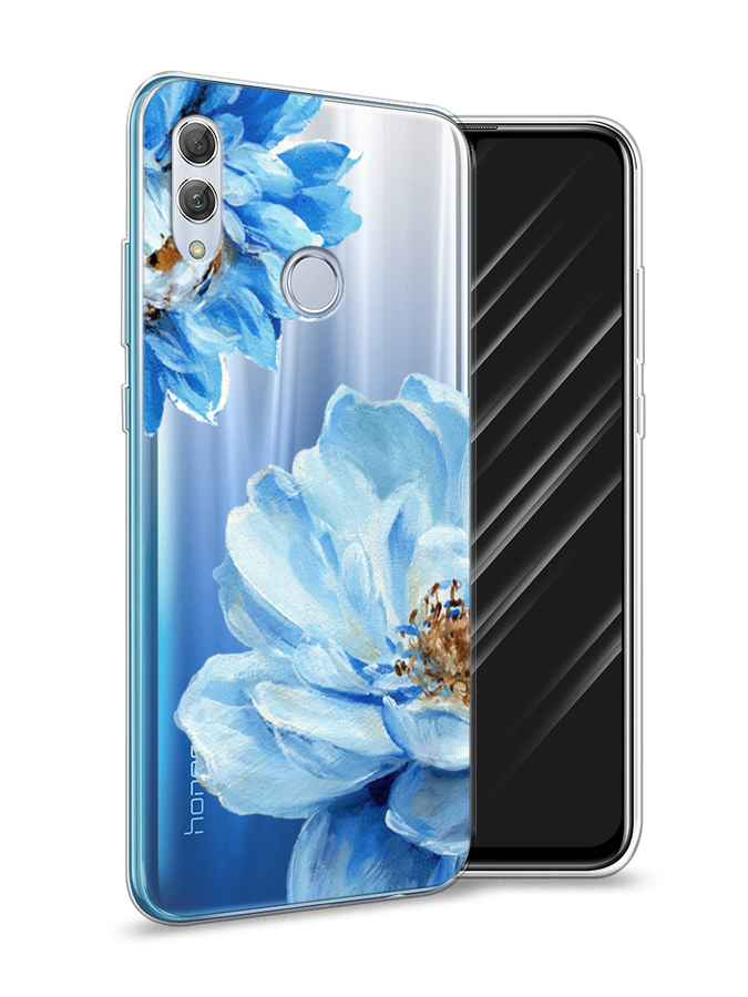 

Чехол Awog на Honor 10 Lite "Голубые клематисы", Голубой, 67550-8
