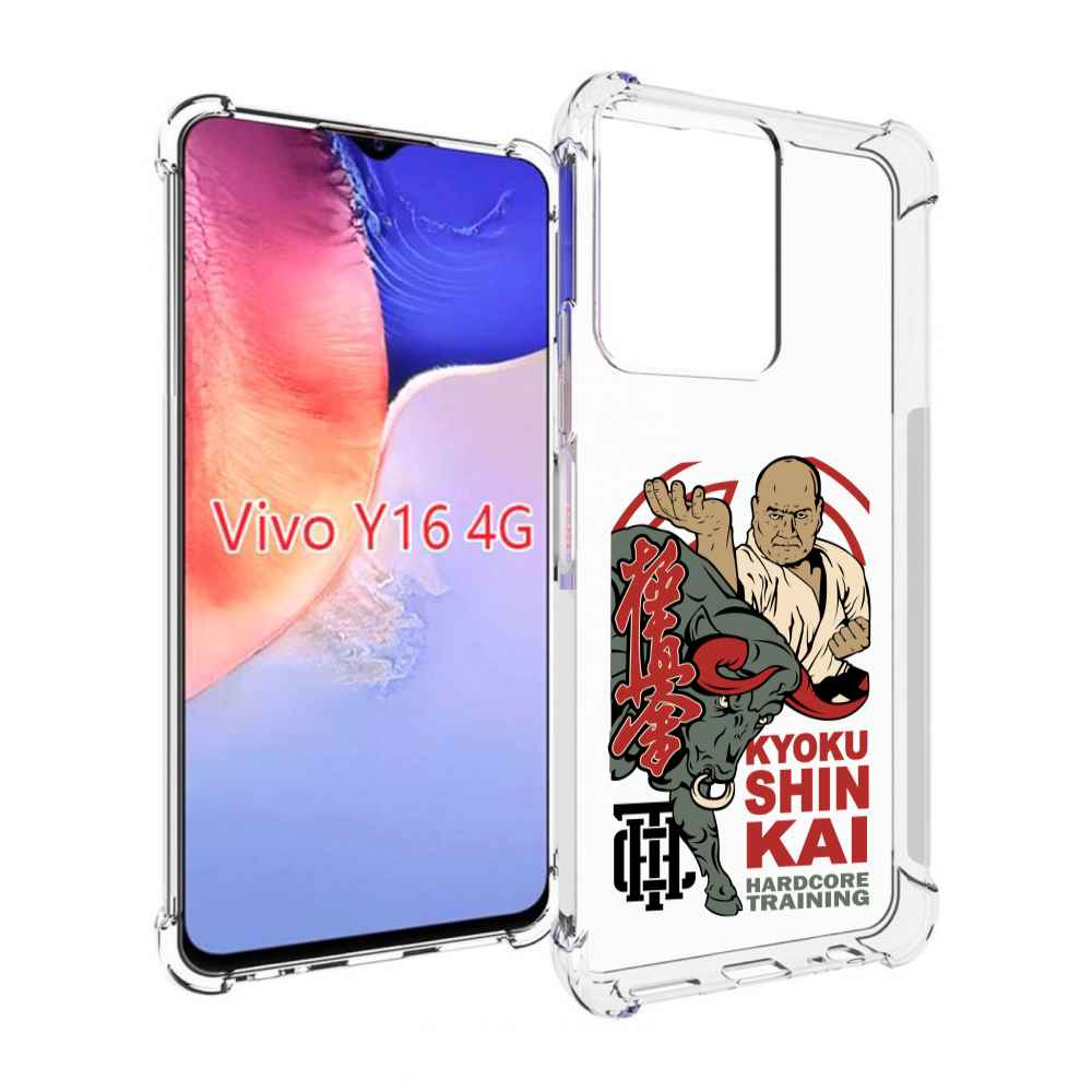 

Чехол MyPads единоборства рисунок для Vivo Y16 4G/ Vivo Y02S, Прозрачный, Tocco