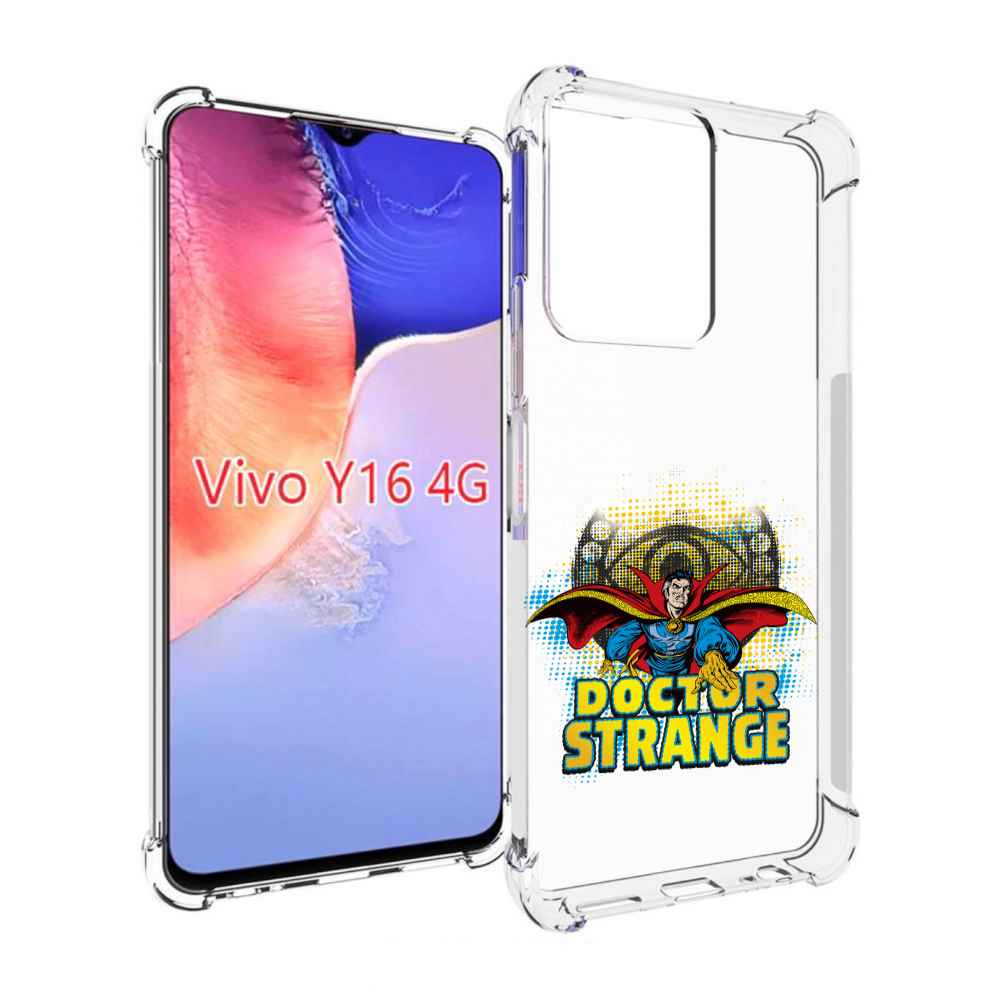 

Чехол MyPads доктор стренж рисунок для Vivo Y16 4G/ Vivo Y02S, Прозрачный, Tocco