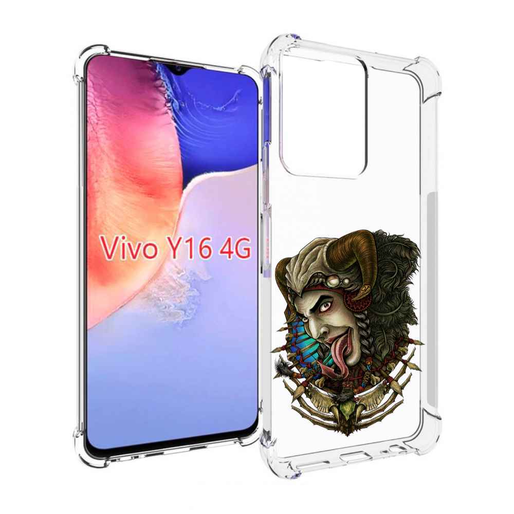 

Чехол MyPads длинный язык для Vivo Y16 4G/ Vivo Y02S, Прозрачный, Tocco