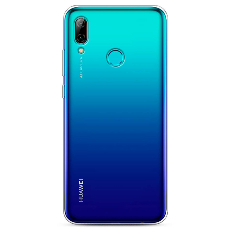 Чехол силиконовый для Huawei P Smart (2019), Honor 10 Lite, прозрачный