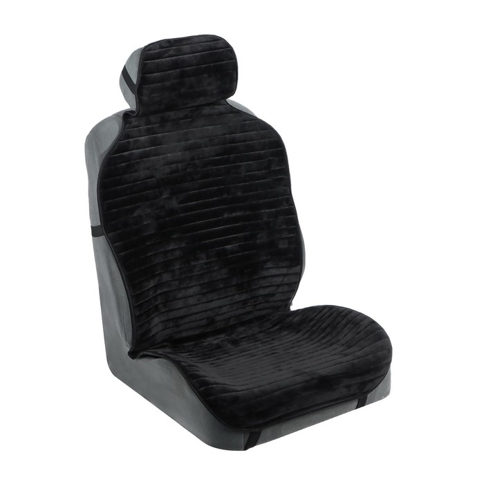 

Комплект накидок Kurakinn Car & Style из велюра Standart (черный) на передние сиденья