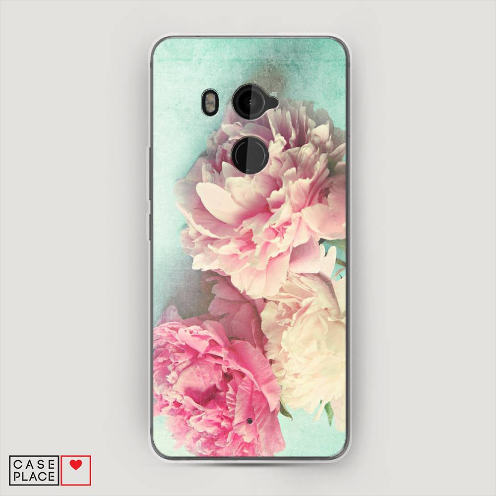 

Чехол Awog на HTC U11 Plus / Эйчтиси U11 Plus "Пионы new", 102150-8