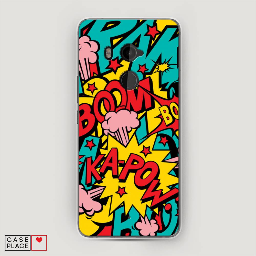 

Чехол Awog на HTC U11 Plus / Эйчтиси U11 Plus "Постер pop art", Разноцветный, 102150-9