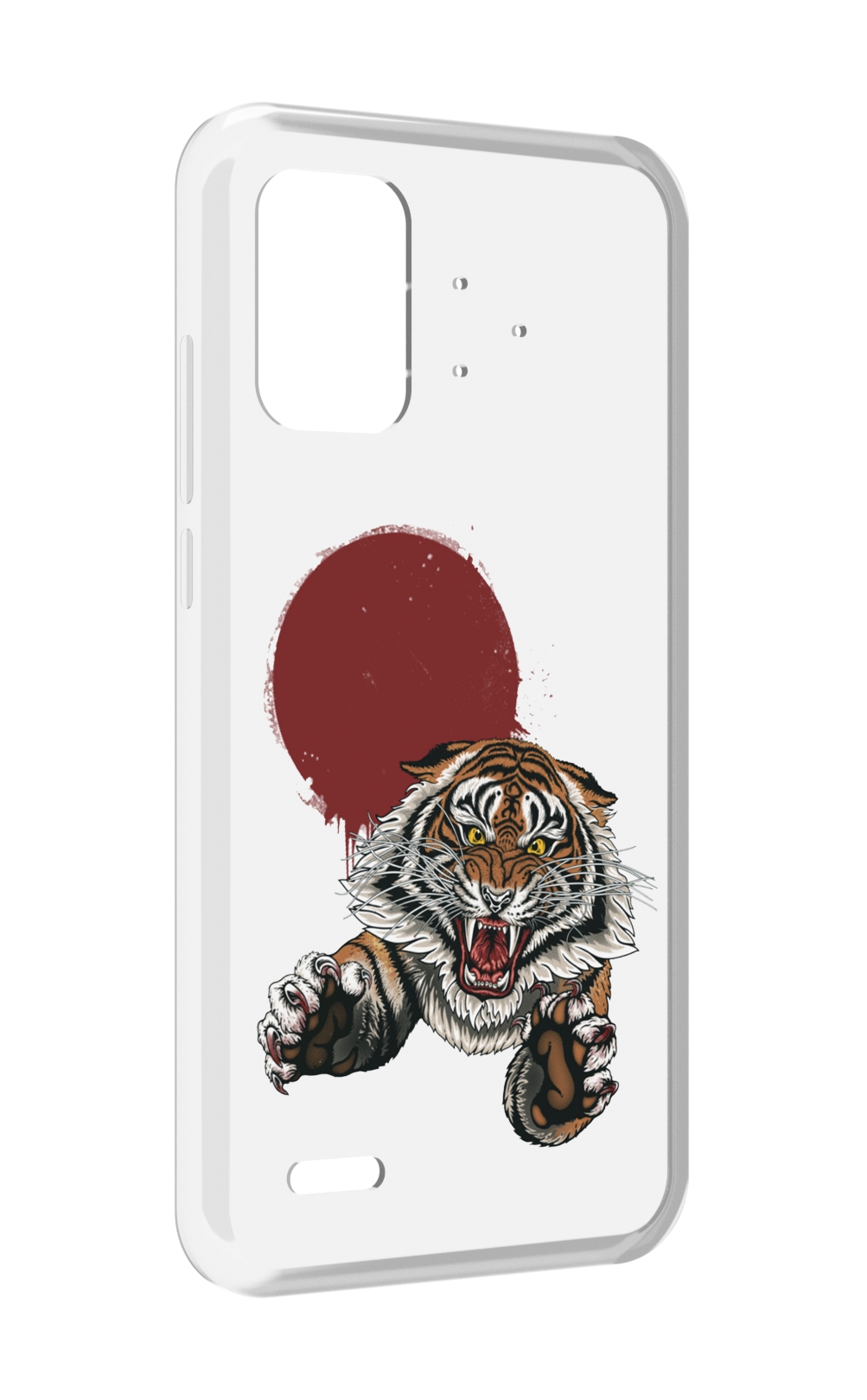 

Чехол MyPads Бросок тигра для UMIDIGI Bison Pro, Прозрачный, Tocco