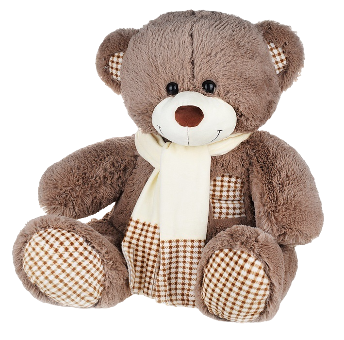 

Мягкая игрушка BELAITOYS Медведь Тоффи, 42х30,5х52 см, бурый МТоф/60/78, Коричневый