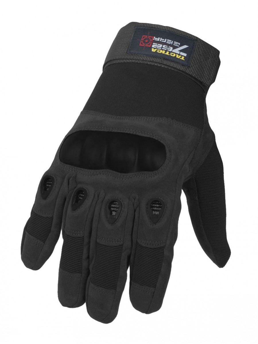 фото Тактические перчатки полнопалые army tactical gloves, 762 gear, цвет черный (black) xl 7.62 tactical design