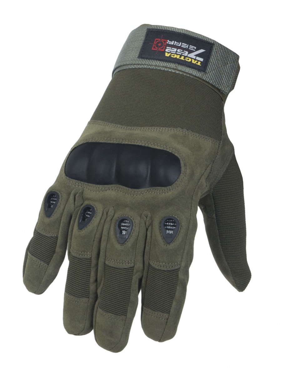 фото Тактические перчатки полнопалые army tactical gloves, 762 gear, цвет олива (olive) xl 7.62 tactical design