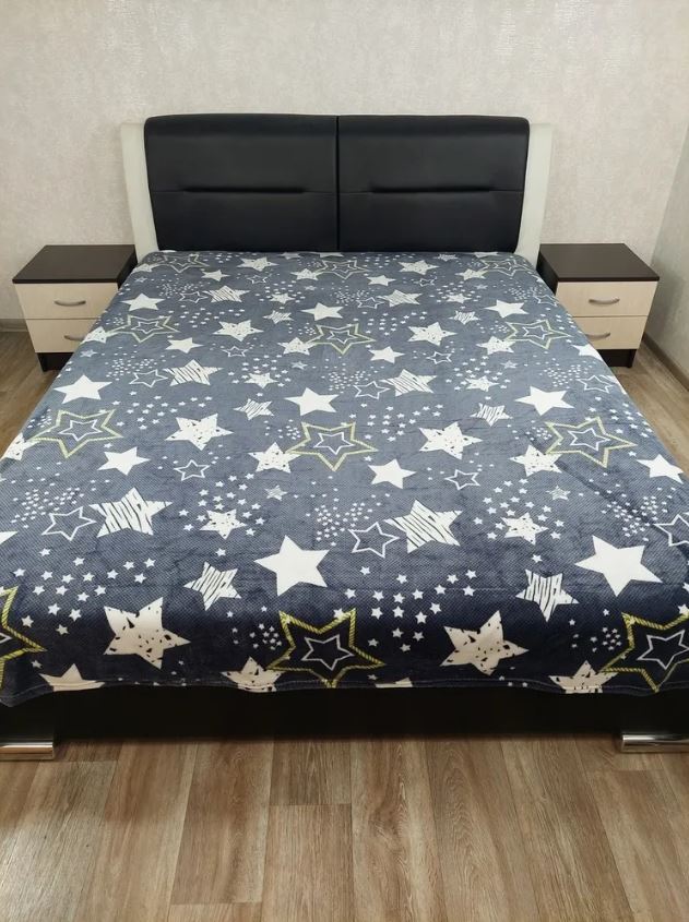 

Плед Ивановотекстиль 145*210 см, Велсофт (Старс)