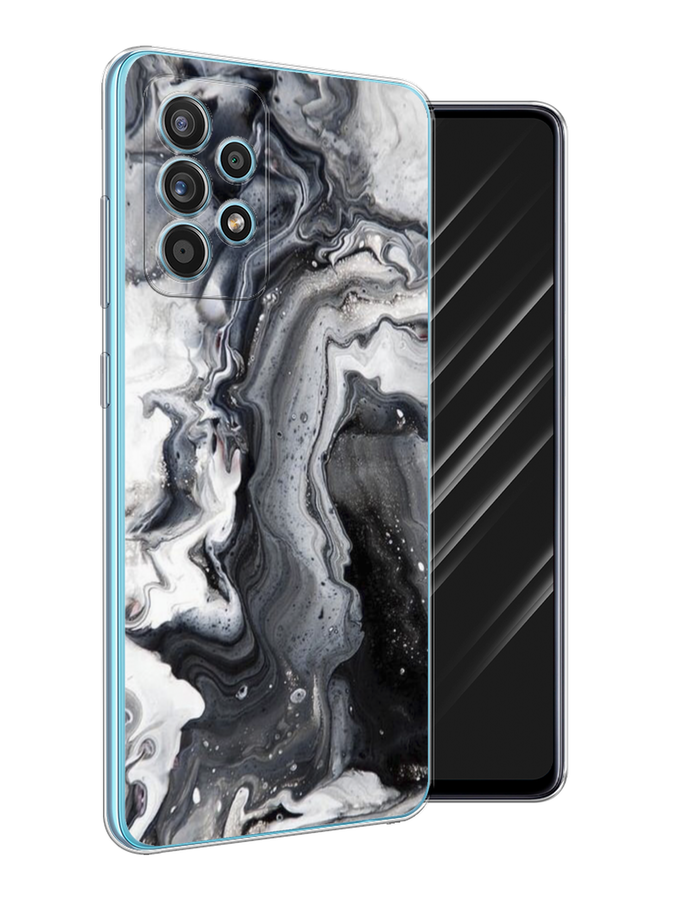 

Чехол Awog на Samsung Galaxy A52s / Самсунг A52s "Бело-черные сложные полосы", Разноцветный, 2106550-3