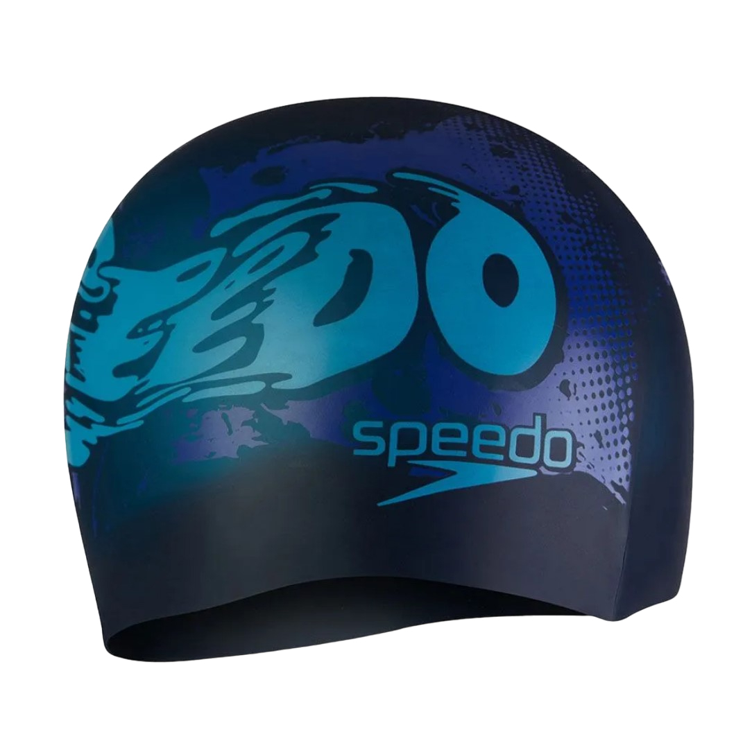 

Шапочка для плавания SPEEDO Boom Silicone Cap Jr 8-0838615954синяя, Синий, 8-0838615954