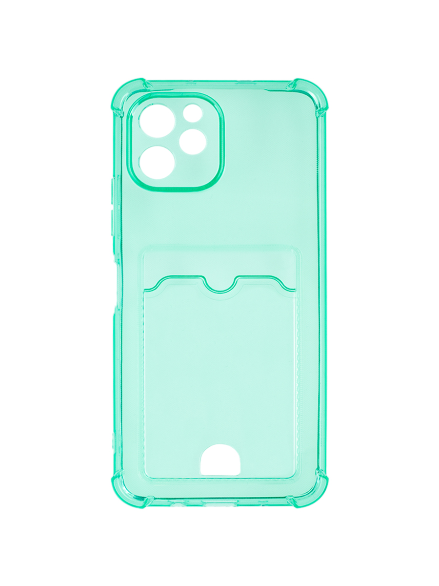 

Чехол для Huawei Nova Y61 с картхолдером, мятный, Салатовый, ZSCH-HON-Y61