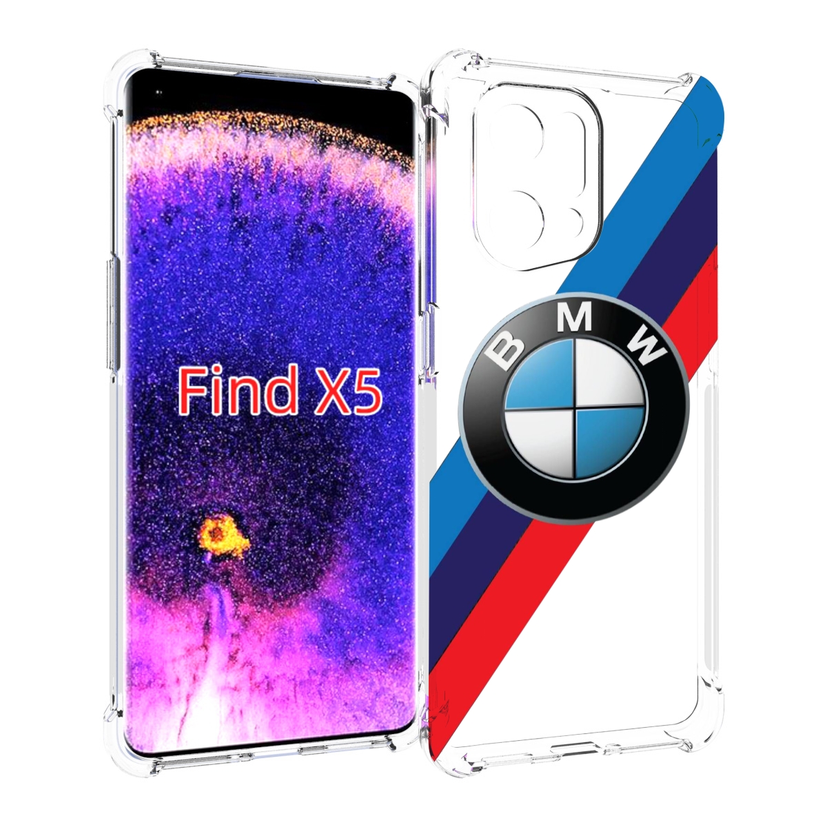 

Чехол MyPads Лого-BMW мужской для Oppo Find X5, Прозрачный, Tocco
