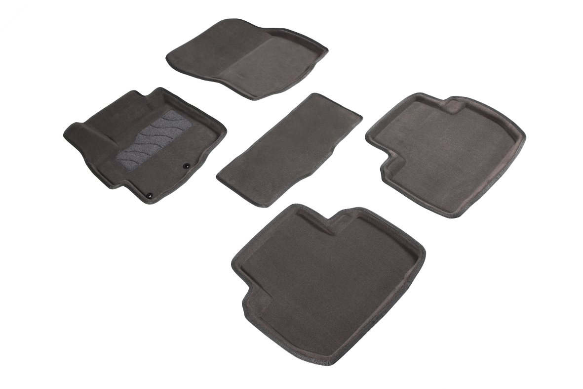 

Ворсовые 3D коврики в салон Seintex для Mitsubishi Outlander II (XL) 2006-2012 / Citroen C