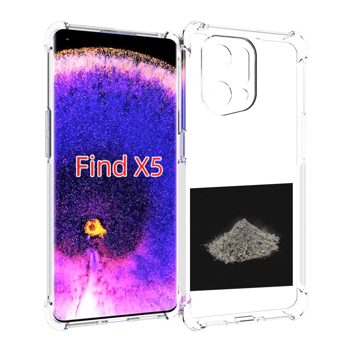 

Чехол MyPads Легендарная пыль Morgenshtern для Oppo Find X5, Прозрачный, Tocco