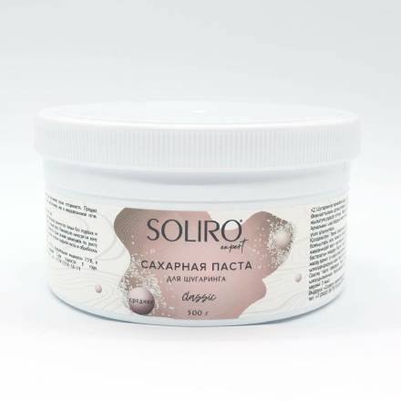 

Паста для шугаринга Soliro Classic, средняя, 500 г