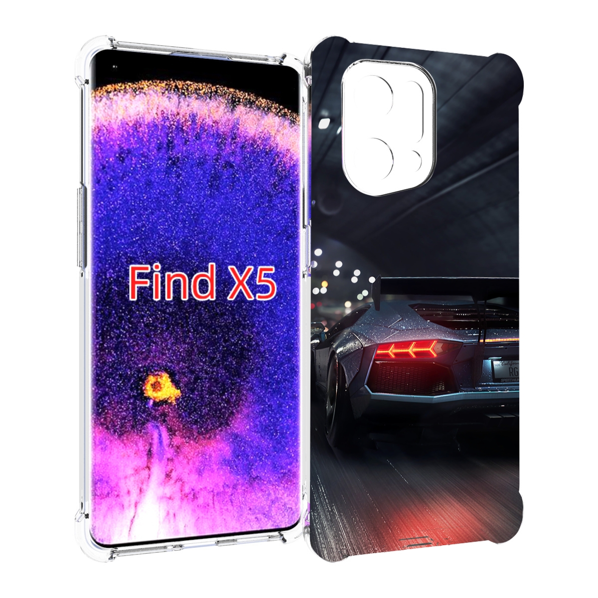 

Чехол MyPads Ламба мужской для Oppo Find X5, Прозрачный, Tocco