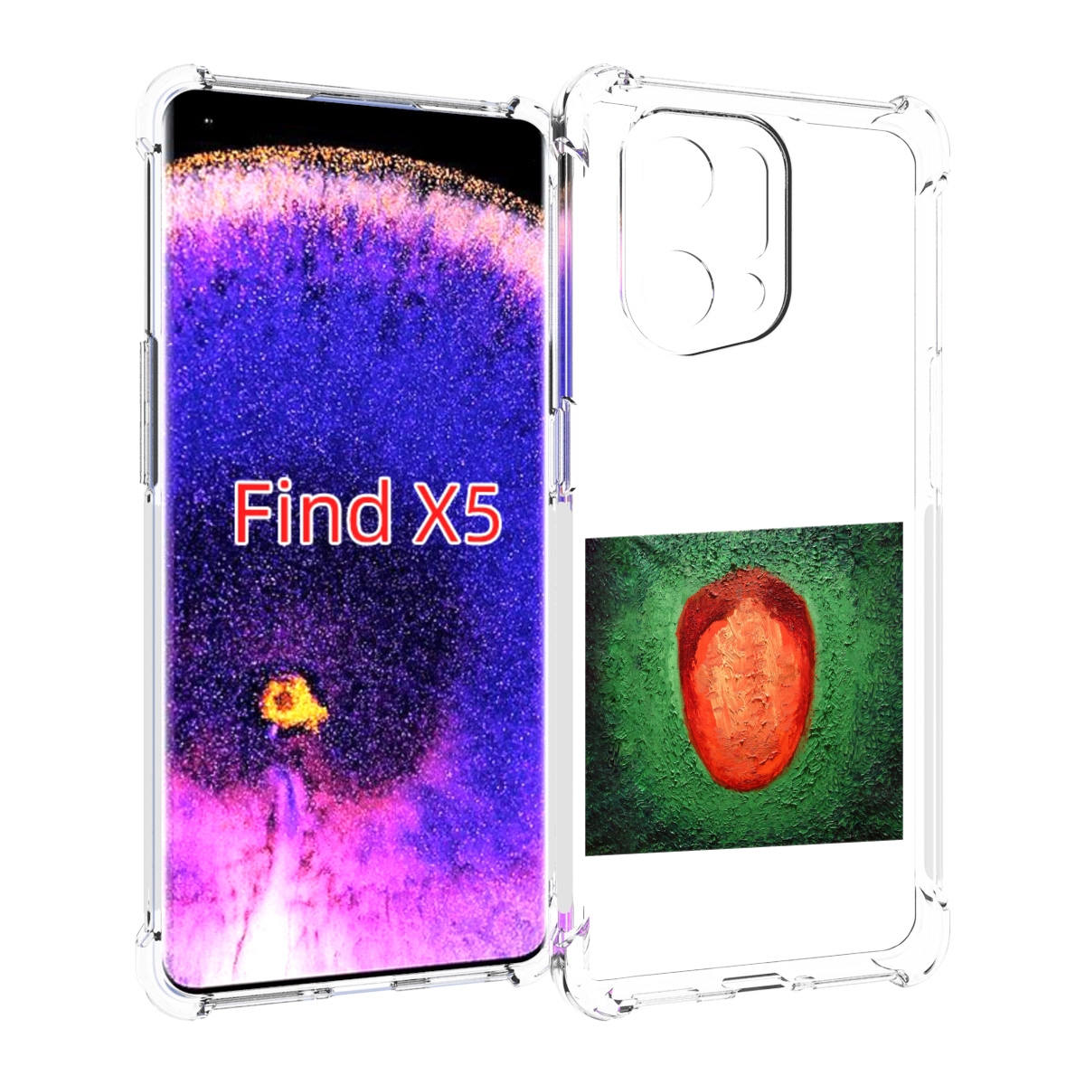 Чехол MyPads Красота и уродство Oxxxymiron для Oppo Find X5