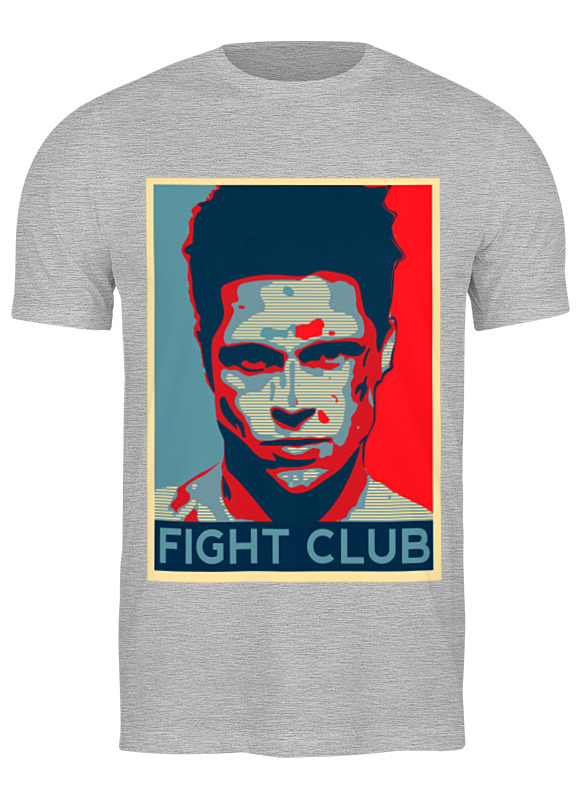 

Футболка мужская Printio Tyler durden (fight club) серая XL, Серый, Tyler durden (fight club)