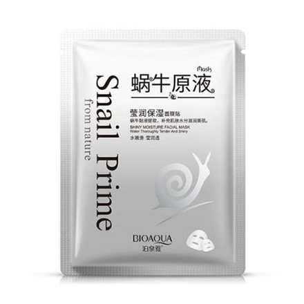 

Маска для лица BioAqua Snail Prime «Питание и сияние», 30 г