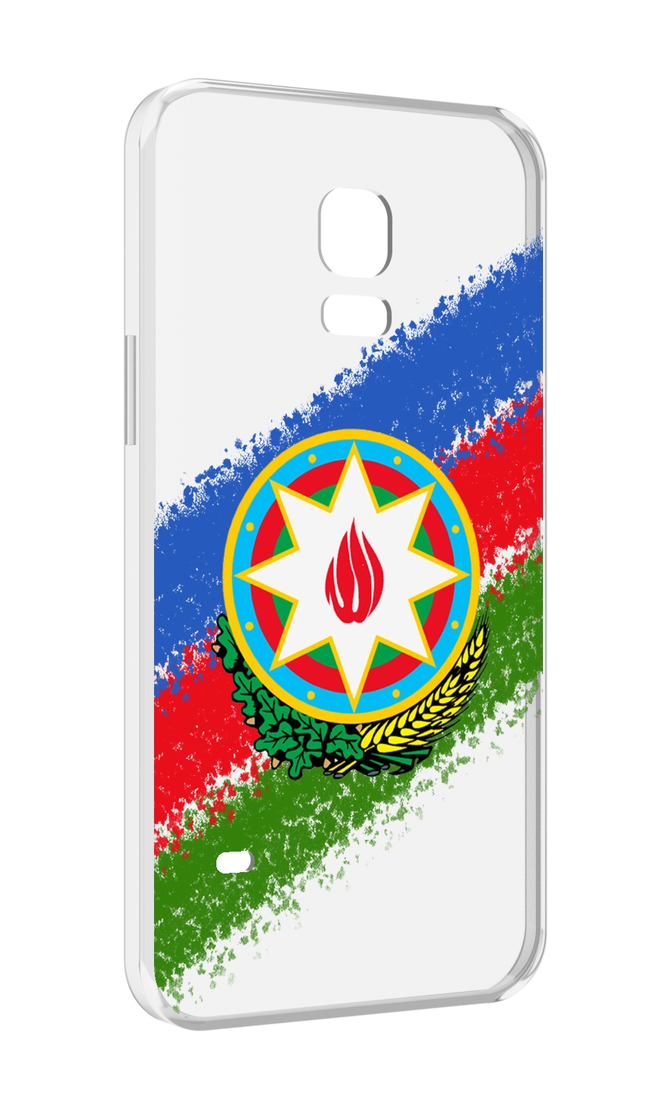 

Чехол MyPads герб флаг Азербайджана для Samsung Galaxy S5 mini, Прозрачный, Tocco