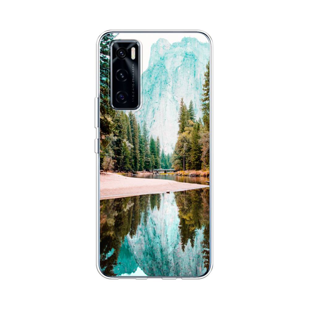 

Чехол Awog на Vivo V20 SE "Горы 11", Разноцветный, 263550-4