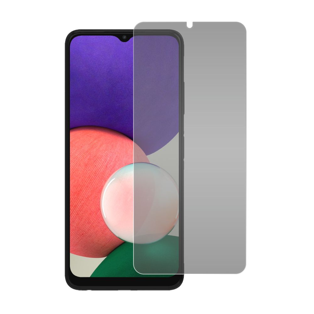 

Стекло защитное гибридное Антишпион Krutoff для Samsung Galaxy A22 5G