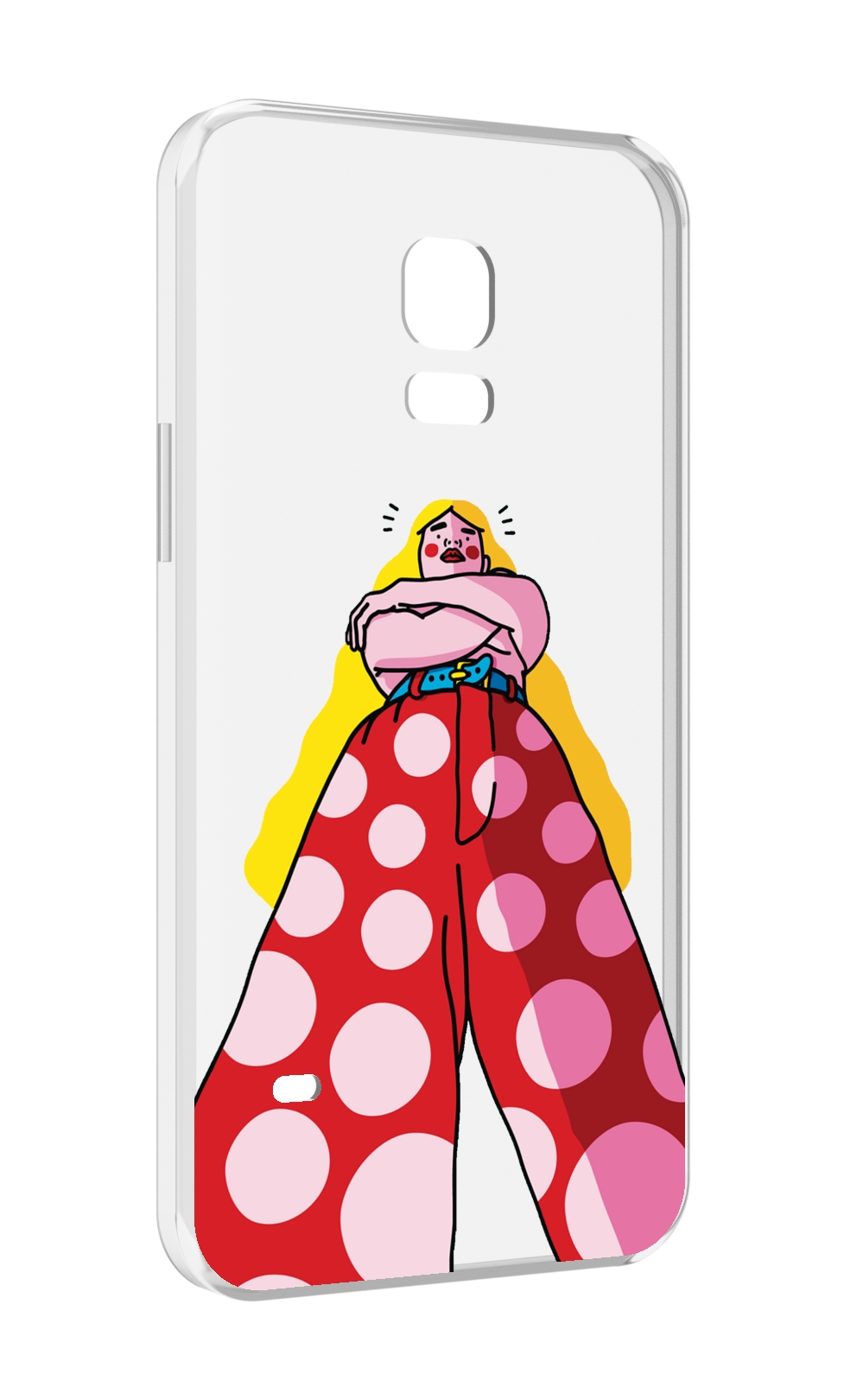 

Чехол MyPads высокая-девушка для Samsung Galaxy S5 mini, Прозрачный, Tocco