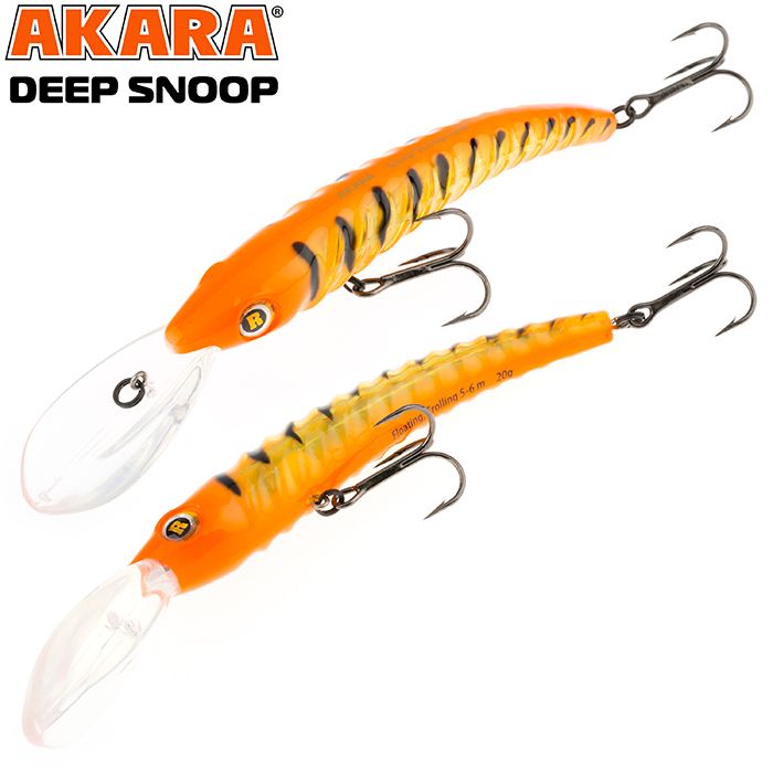 

Воблер Akara Deep Snoop 120F 20 гр 5/7 oz 4,7 in A53, Разноцветный, Deep Snoop