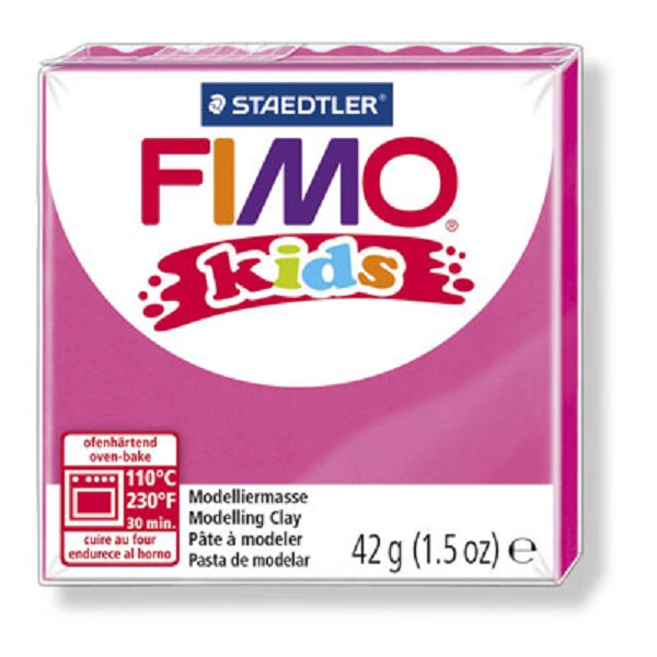 kids полимерная глина для детей, уп. 42 гр. цвет: нежно-розовый