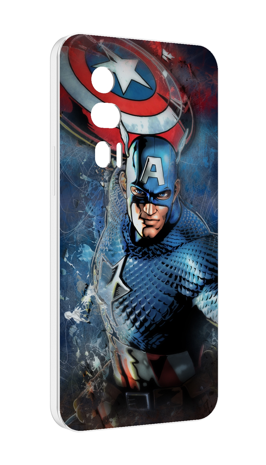 

Чехол MyPads Комикс-капитан-Америка для Xiaomi Redmi K60 противоударный, Tocco