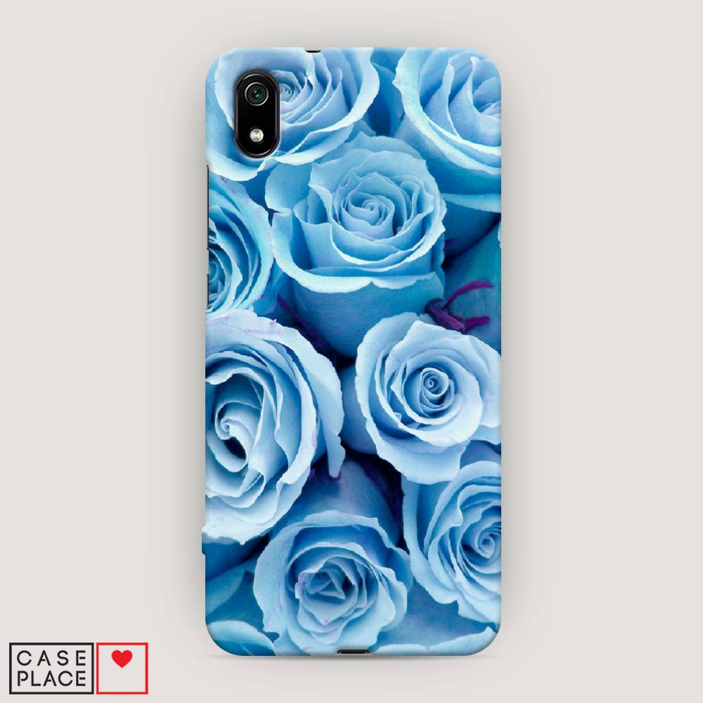 

Пластиковый чехол "Лазурные розы" на Xiaomi Redmi 7A, 35420-6