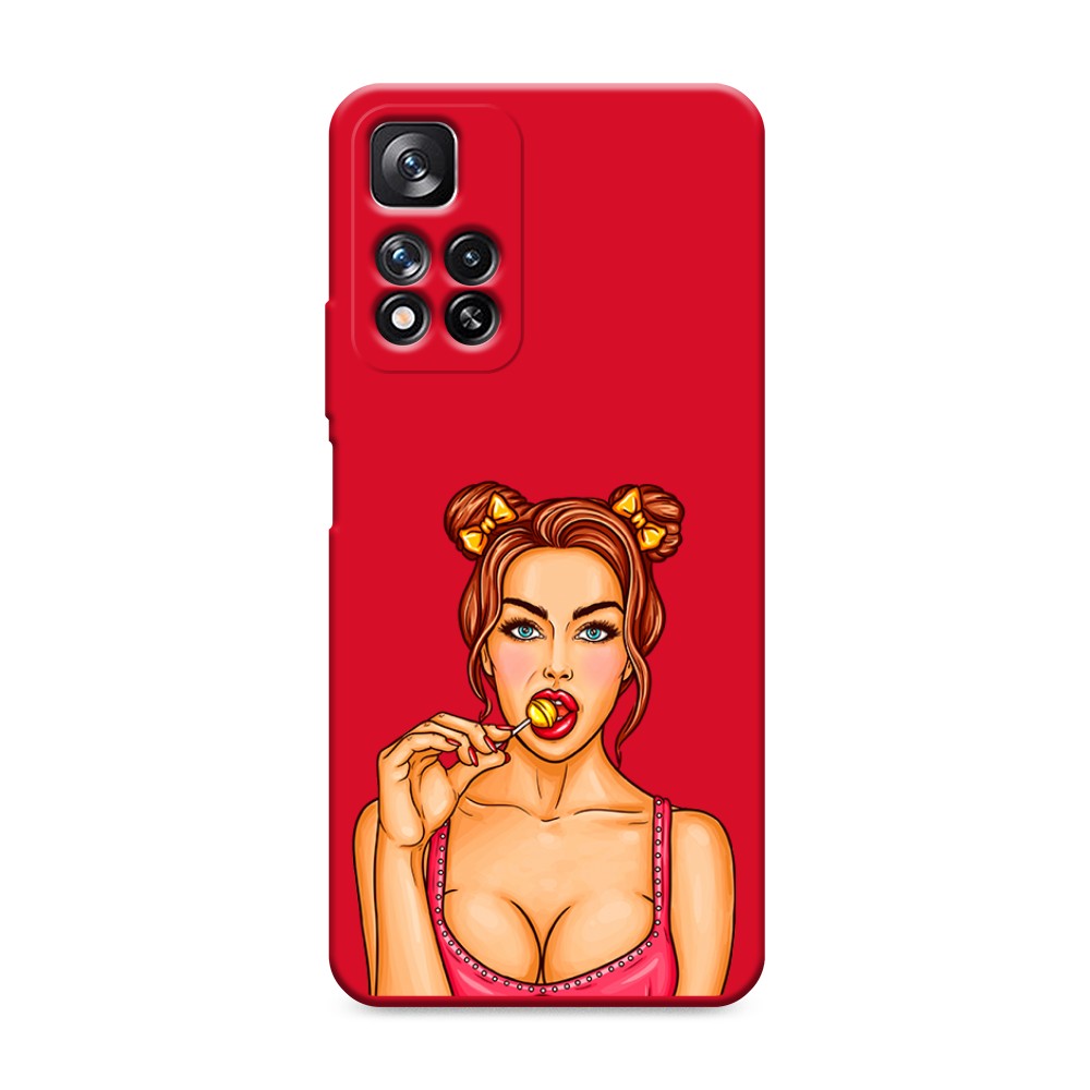 

Чехол Awog на Xiaomi Redmi Note 11 Pro "Вкусный леденец", Разноцветный