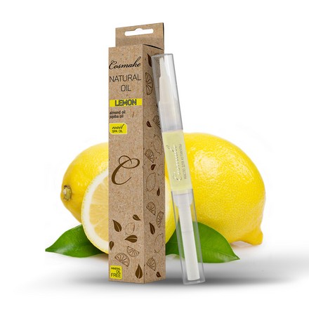 Масло-карандаш для кутикулы Cosmake Lemon, 2 мл маникюрный карандаш масло schere nagel для кутикулы с лавандой 1 шт