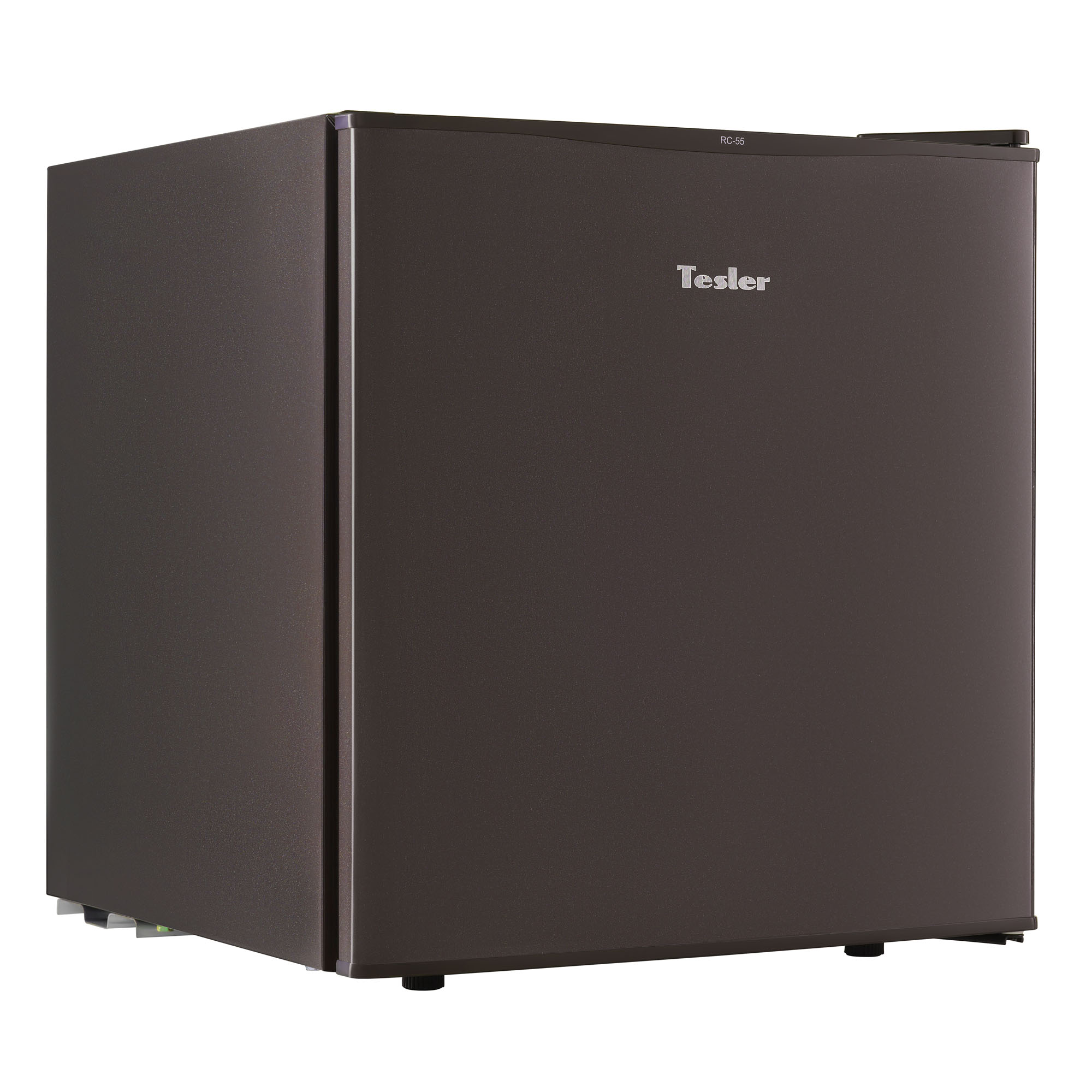 Холодильник TESLER RC-55 коричневый холодильник tesler rct 100 белый