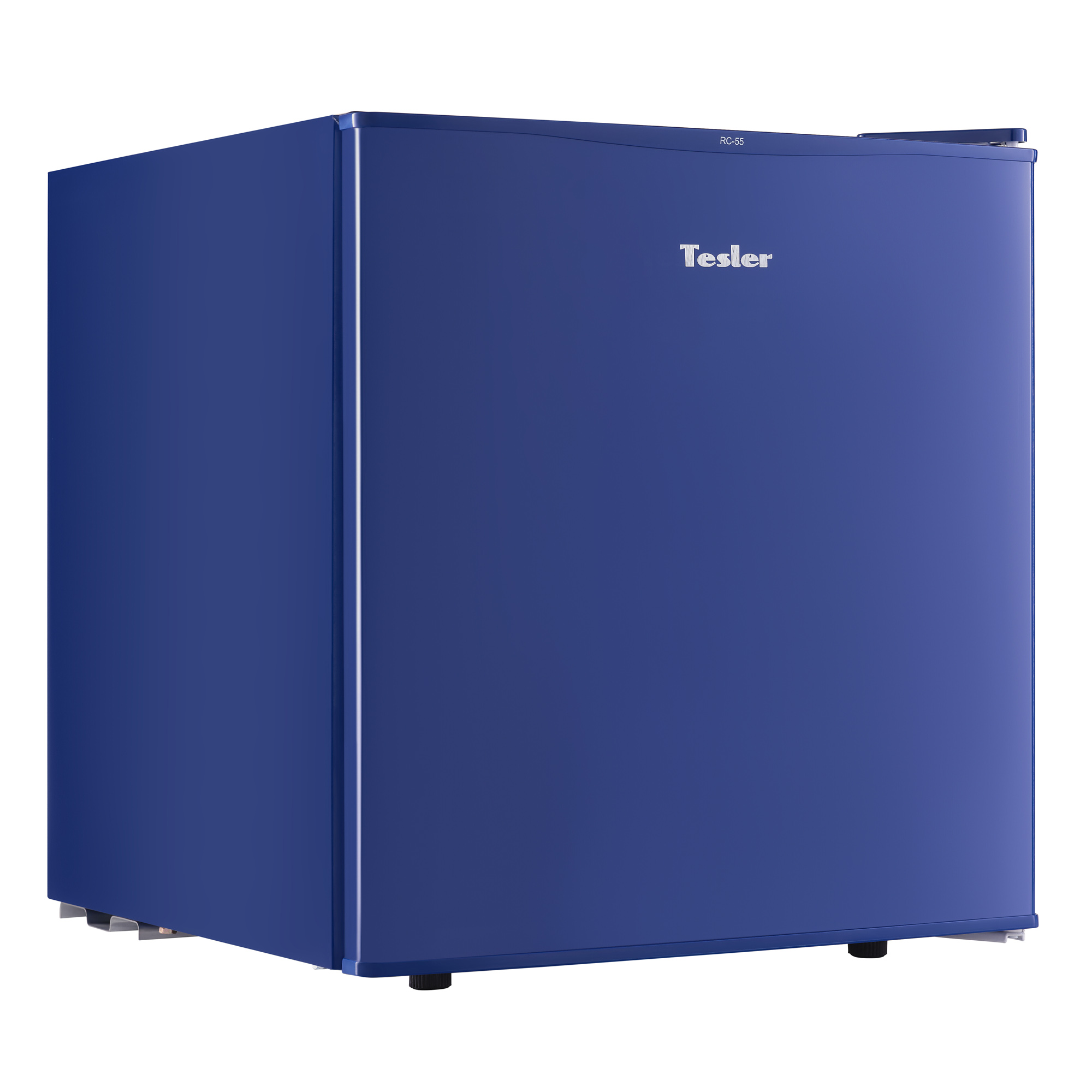 Холодильник TESLER RC-55 синий тостер tesler tt 445 синий