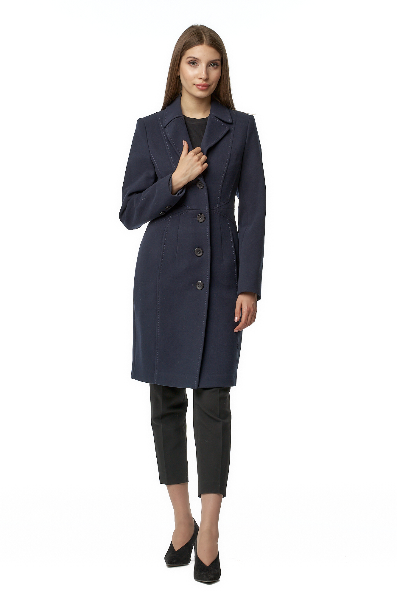 

Пальто женское МОСМЕХА 8017161_42 серое 42, Серый, 8017161_42