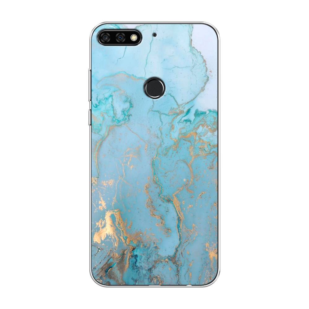 

Чехол Awog на Huawei Nova 2 Lite "Голубой мрамор рисунок", 64650-3