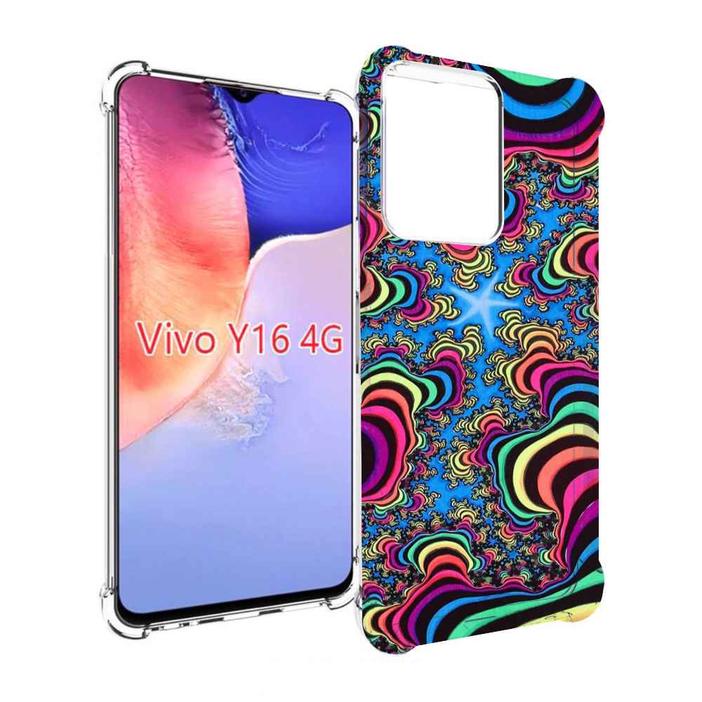 

Чехол MyPads щупальца иллюзия для Vivo Y16 4G/ Vivo Y02S, Прозрачный, Tocco