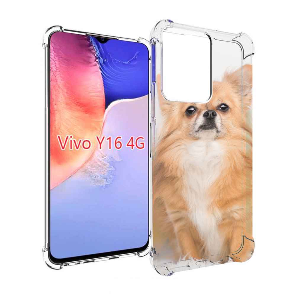 

Чехол MyPads чихуа хуа для Vivo Y16 4G/ Vivo Y02S, Прозрачный, Tocco