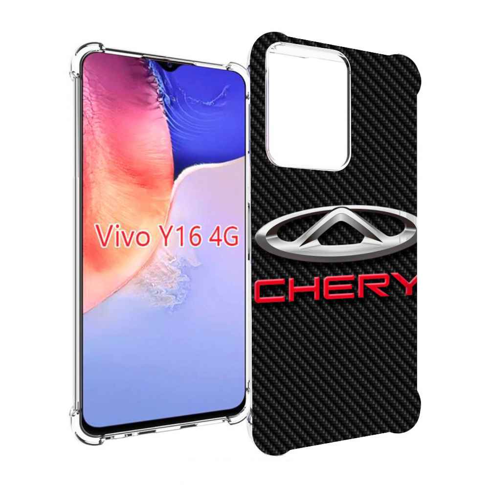 

Чехол MyPads chery 2 для Vivo Y16 4G/ Vivo Y02S, Прозрачный, Tocco